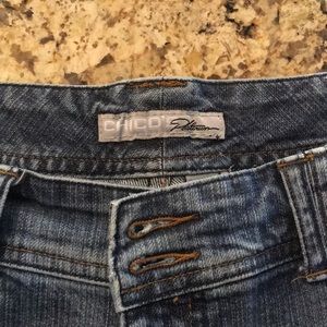 Chico's Platinum Capri jeans Chico's sz 3 (XL 16)